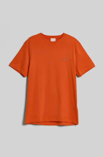 TRIČKO GANT REG SHIELD SS T-SHIRT PUMPKIN ORANGE