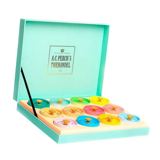 Sada čajů TEA CALENDAR MINT 150 g, A.C. Perch's Thehandel