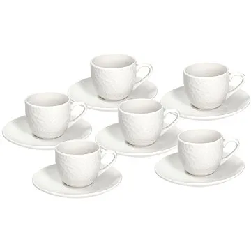 Tognana Sada šálků na kávu 90 ml s podšálky 6 ks GOLF  (GF085010000)