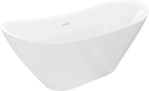 MEXEN LOTOS volně stojící vana 180x75, bílá bez krytky přepadu a zátky 52051707700-SS