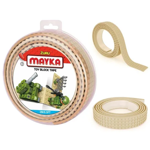 Mayka stavebnicová páska velká 2m světle hnědá
