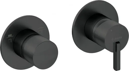 DEANTE Silia nero Sprchová baterie, s přepínačem sprchy horizontální BQS_N46P