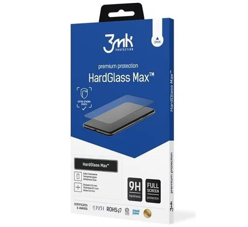 3mk tvrzené sklo HardGlass MAX Black pro Samsung Galaxy S23
