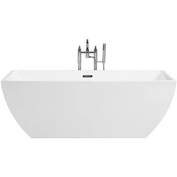 Volně stojící vana CABRUNA bílá, 192136 (beliani_192136)