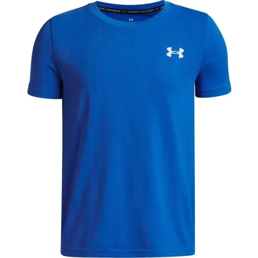 Under Armour VANISH SEAMLESS TEE Chlapecké tréninkové triko, modrá, velikost XL