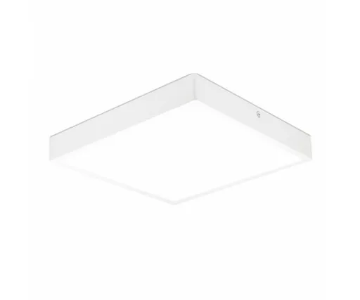 KOHL LIGHTING TRIM SQUARE SURFACE přisazené svítidlo 48W 3000K texturovaná bílá K50275.W.3K