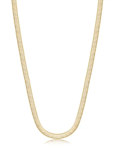 S'Agapõ Elegantní pozlacený řetízek Hádek Chunky SHK07