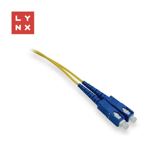LYNX duplexní patch kabel SM, OS2, SC/SC, 9/125µm, 3m