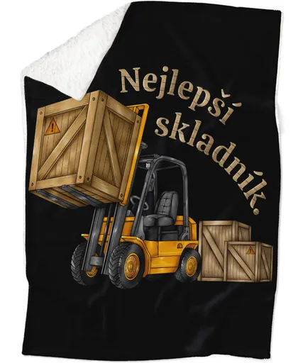 Deka Nejlepší skladník (Podšití beránkem: ANO)