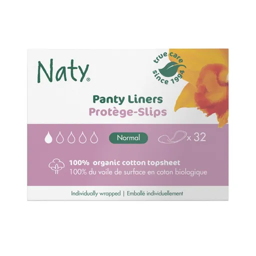 Naty Normal dámské slipové vložky 32 ks