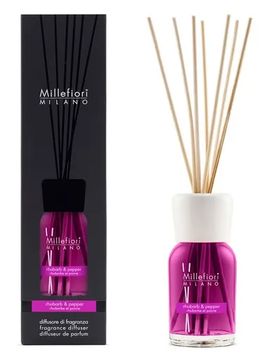 Millefiori Milano Aroma difuzér Natural Rhubarb & Pepper 250 ml