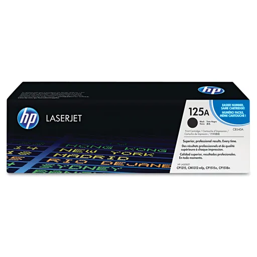 HP CB540A - originální toner HP 125A, černý, 2200 stran