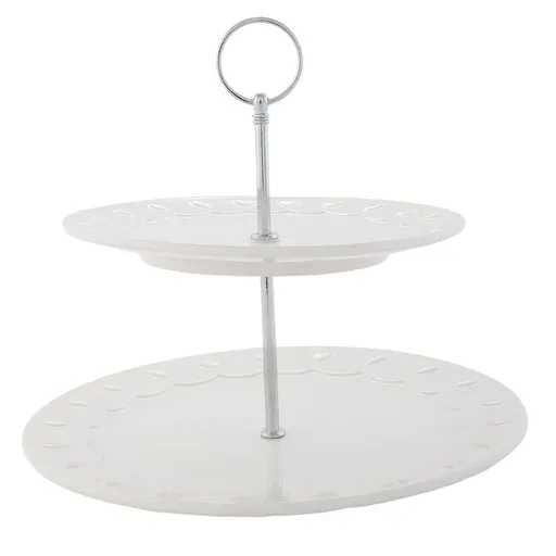 Etažér Romantic Love - Ø 26*26 cm Clayre & Eef