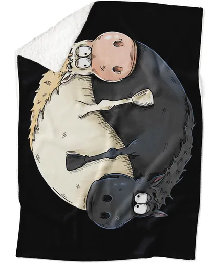 Deka Jin Jang – koně (Podšití beránkem: ANO)