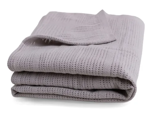 Babymatex Dětská deka Sisi světle šedá, 75 x 100 cm