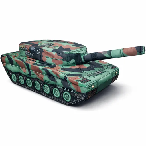 Plyšový tank Leopard – německý