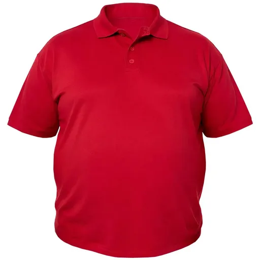 Miners Mate supersize Nadměrné polo tričko Unisex - Červená | 5XL