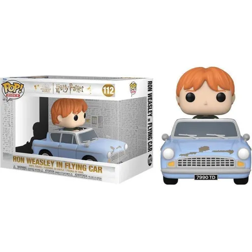 Funko POP TV: Harry Potter Ron Weasley in flying car