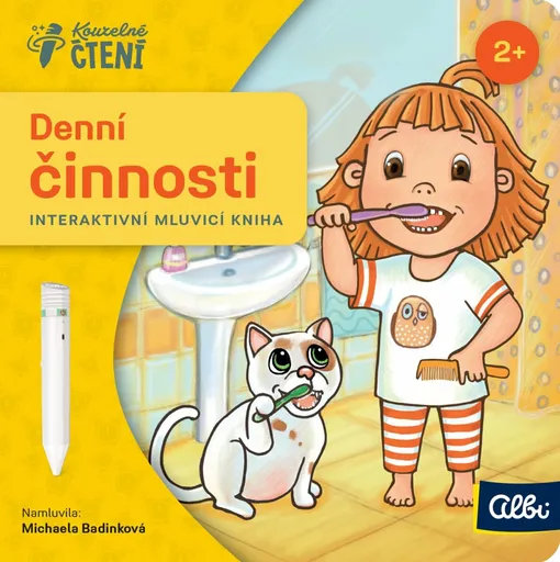 Minikniha pro nejmenší  - Denní činnosti - Kouzelné čtení Albi