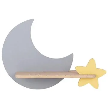 LED Dětské nástěnné svítidlo s poličkou MOON LED/5W/230V (121673)