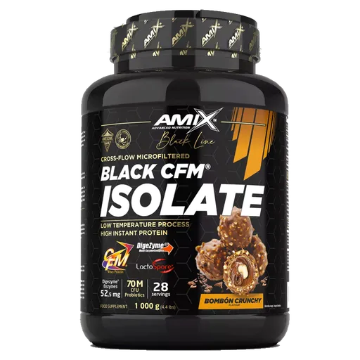 Amix Nutrition Black CFM Isolate 2000g - mango, ananas