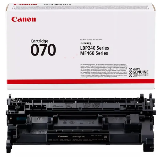CANON 070 BK - originální toner, černý, 3000 stran