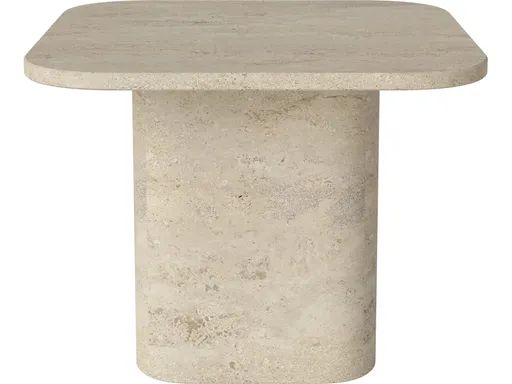 Konferenční stolek Eida 55 x 55 cm, více variant - Bolia Varianta: Sand Travertine