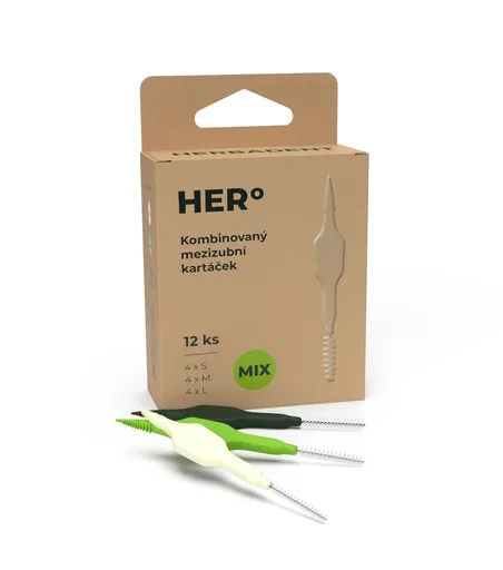 Herbadent HERo Mezizubní kartáčky S 0,7 až 0,8 mm 12 ks