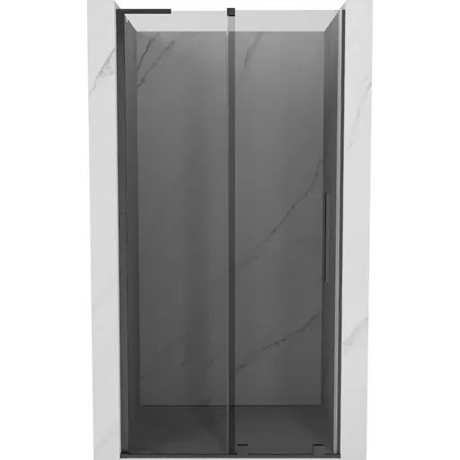 MEXEN/S Velar L posuvné sprchové dveře 100, grafit, grafit kartáčovaná 871-100-003-41-66