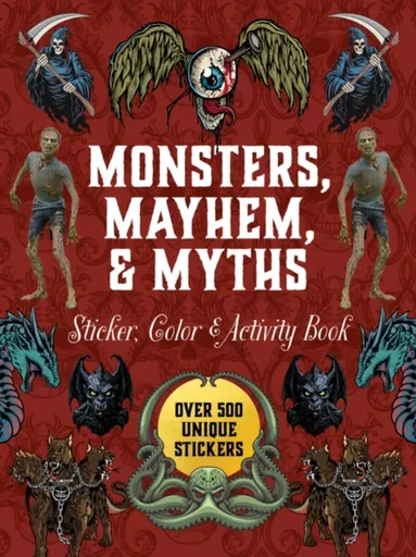 Monsters, Mayhem, and Myths Sticker, Color