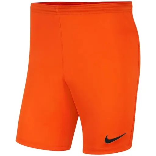 Nike DRI-FIT PARK 3 Pánské kraťasy, oranžová, velikost XXL