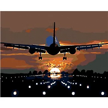 Diamondi - Diamantové malování - LETÍME ZA SLUNÍČKEM, 40x50 cm, Vypnuté plátno na rám (603791B)