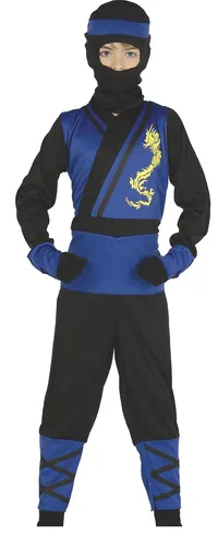 Guirca Dětský chlapecký kostým - Ninja modrý Velikost - děti: XL: 146 cm