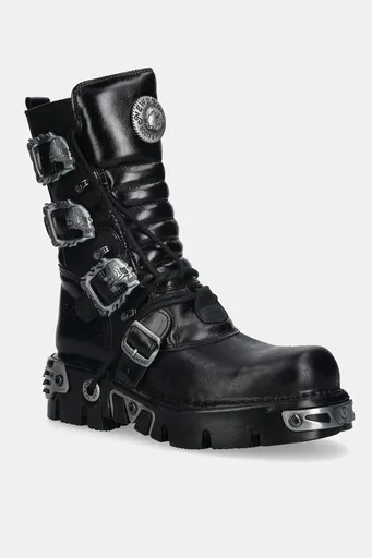 Kožené kotníkové boty New Rock