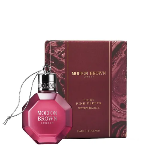 Molton Brown Koupelový a sprchový gel Fiery Pink Pepper Festive Bauble (Bath