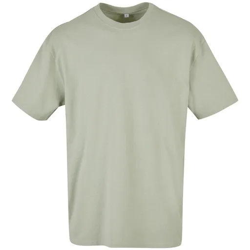 Build Your Brand Pánské tričko Heavy Oversize Tee - Jemně šalvějová | 4XL