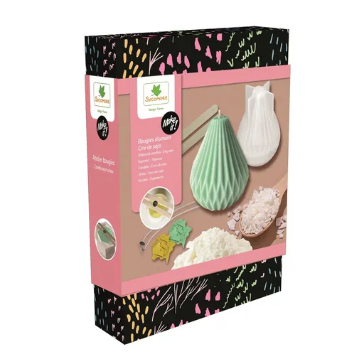 Sycomore Make it! - svíčky ze sojového vosku - diamanty