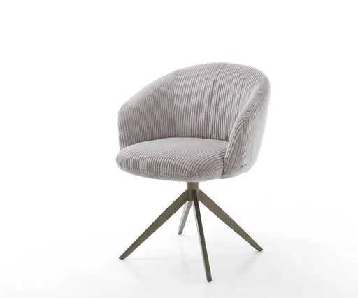 Jídelní židle Caja-Flex s područkami křížová podnož široká