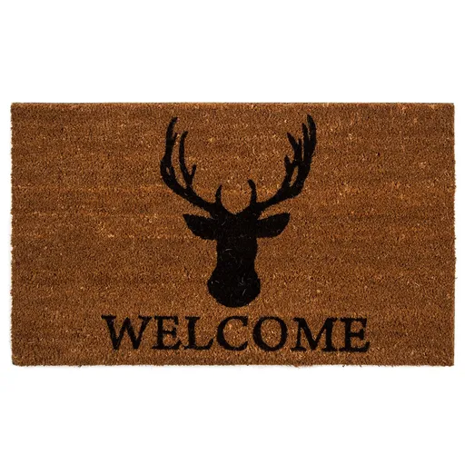 Home Elements Kokosová rohožka Jelen, 43 x 73 cm