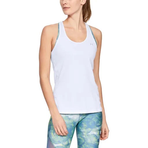Dámské tílko Under Armour HG Armour Racer Tank White S