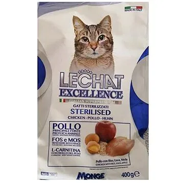 Monge Lechat Excellence Sterilized Chicken superprémiové krmivo 400g (8009470060097)