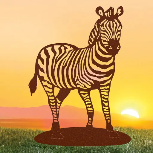 Silueta zebry