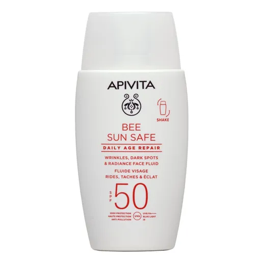 APIVITA Bee Sun Safe Daily Age Repair SPF50 pleťový fluid 50 ml