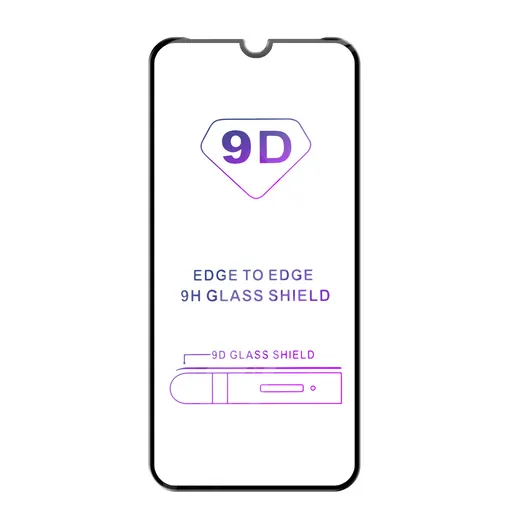 Tvrzené sklo iSaprio 9D BLACK pro Xiaomi Redmi 9T