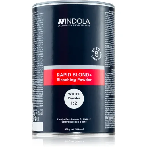 Indola Rapid BLOND+ Bleaching Powder zesvětlující pudr na vlasy odstín White 450 g