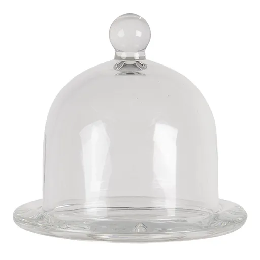 Skleněný poklop na citron - Ø 13*12 cm 6GL3420