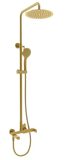 Rubineta Sprchový set s pákovou baterií ULTRA-10 OLO GOLD, zlatá OLBA625146