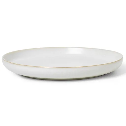 Dezertní talíř SEKKI 18,5 cm, krémová, kamenina, ferm LIVING