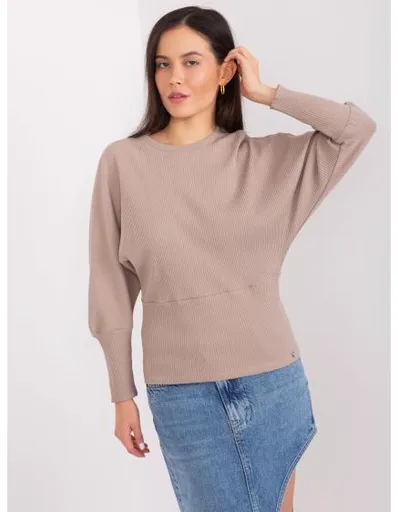 Dámská halenka BASIC FEEL GOOD tmavě béžová