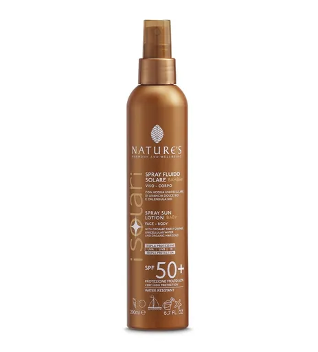 Nature´s i Solari Opalovací sprej-lotion pro děti SPF50+ 200 ml